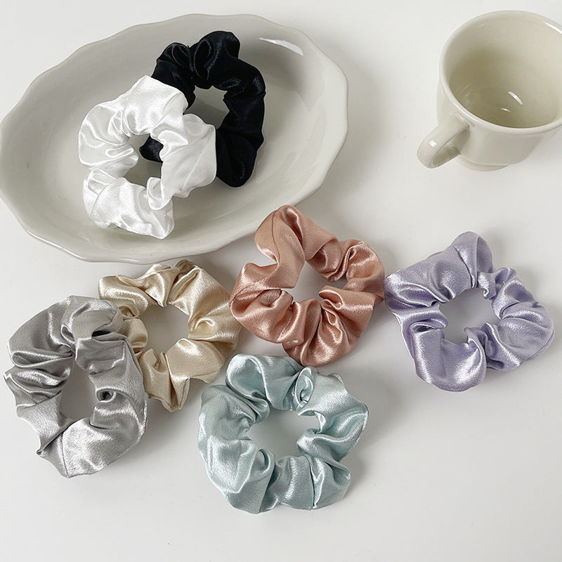 Light Luxury Satin Hair Scrunchie