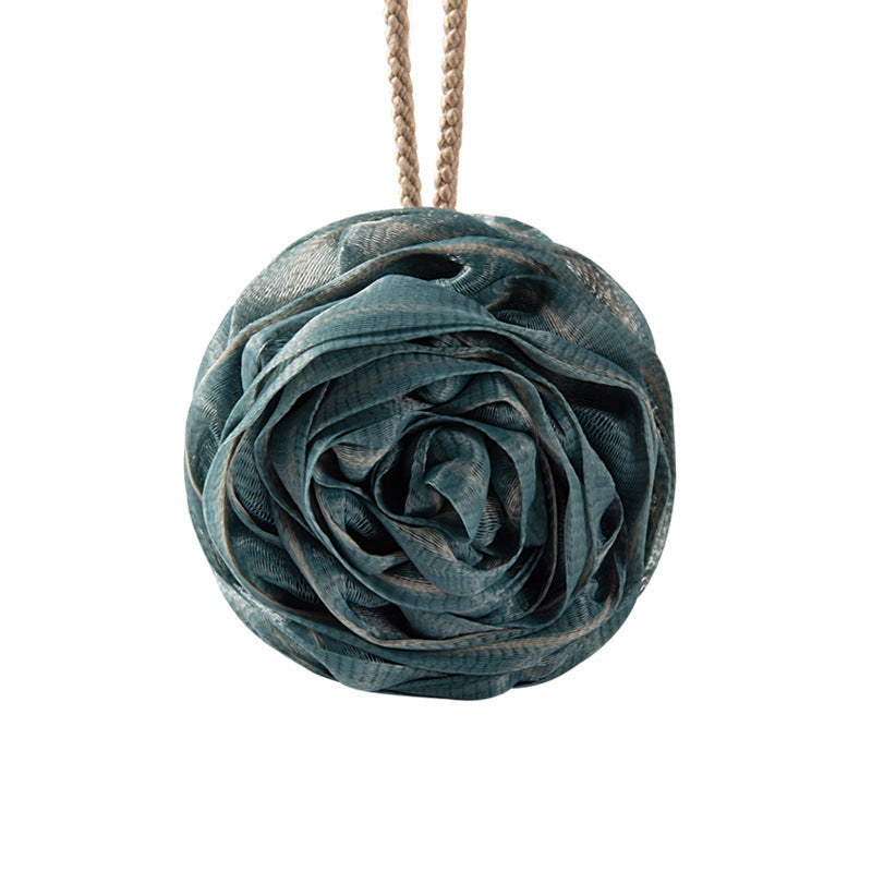 Luxurious Rose Bath Ball - Super Soft & High-End Scrubbing