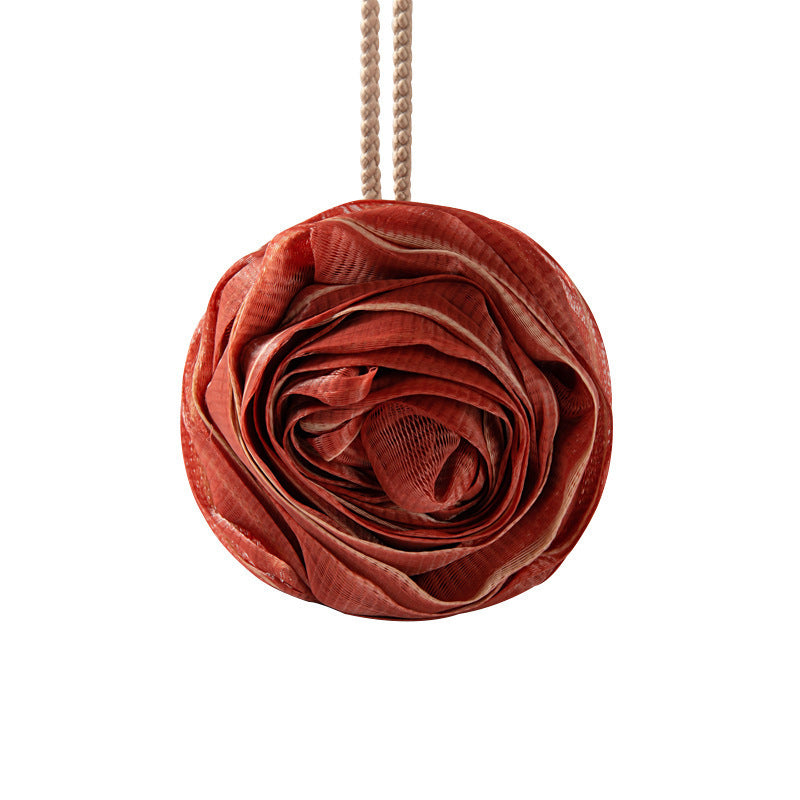 Luxurious Rose Bath Ball - Super Soft & High-End Scrubbing