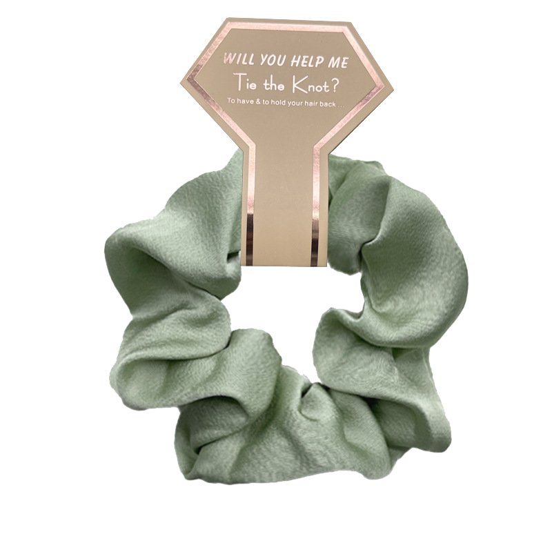 Light Luxury Satin Hair Scrunchie